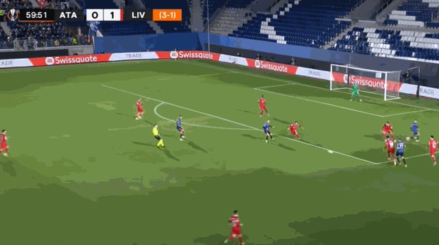 【欧联】利物浦客场1比0亚特兰大，总比分1比3被淘汰