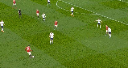 【英超】C罗戴帽 凯恩点射 曼联两度被追平3比2热刺