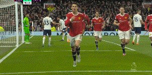 【英超】C罗戴帽 凯恩点射 曼联两度被追平3比2热刺